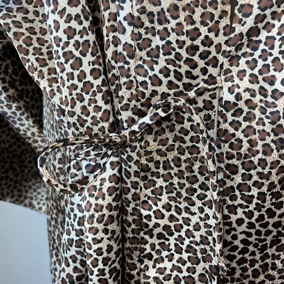 Inner Most Woman Animal Print Robe Size 2X EUC - Picture 3 of 10
